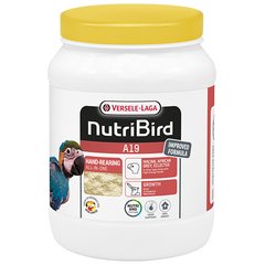 Versele-Laga NutriBird A19 - Молоко для птенцов крупных попугаев, 0,8 кг