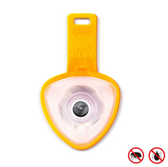 Soundshield - 24/7 Ultrasonic Technology Against Ticks & Fleas - Orange - Ультразвуковой защита от клещей и блох оранжевый