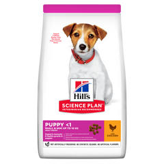 Hill's Science Plan Puppy Smal & Mini Breed - Сухий корм для цуценят малих та мініатюрних порід, з куркою, 3 кг