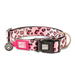 Нашийник Smart ID Collar - Leopard Pink/S